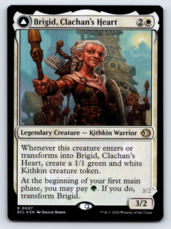 Brigid, Clachan's Heart FOIL - Lorwyn Eclipsed MTG - Image 1