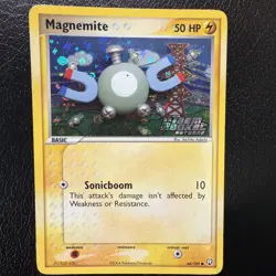 Magnemite 66/109 EX Team Rocket Returns Reverse Holo Stamped Pokemon Card LP - Image 1