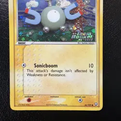 Magnemite 66/109 EX Team Rocket Returns Reverse Holo Stamped Pokemon Card LP - Image 3