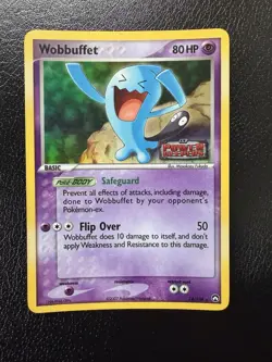 Wobbuffet 24/108 Reverse Holo Pokemon EX Power Keepers Stamped LP - Image 1