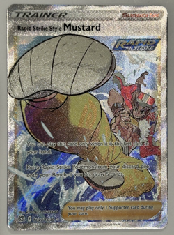 Pokemon Card Rapid Strike Style Mustard TG27/TG30 Brilliant Stars Near Mint - Image 1