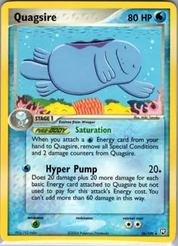 Quagsire 26/109 Non Holo Team Rocket Returns - Pokemon Card - NM - Image 1