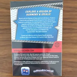 Pokemon TCG Scarlet & Violet Black Bolt Booster Bundle Box 2025 English Zekrom - Image 2