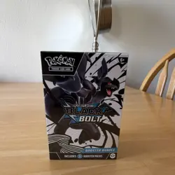 Pokemon Scarlet & Violet Black Bolt Booster Bundle Box Zekrom 2025 English - Image 1