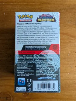 Pokemon Twilight Masquerade Half Booster Box - Rips In Seal - Image 5
