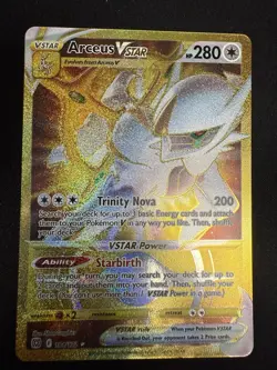 Pokemon TCG - Arceus VSTAR (184/172) - Secret Rare - SWSH - Brilliant Stars - Image 1