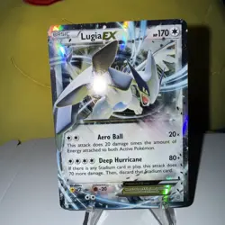 Pokemon TCG Lugia EX 68/98 XY Ancient Origins Ultra Rare Holo - Image 1