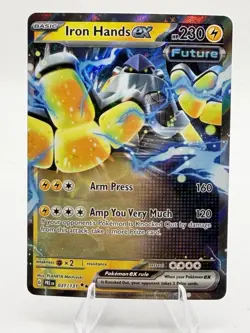 Iron Hands Ex 31/131 Double Rare NM | Pokemon Prismatic Evolutions - Image 1