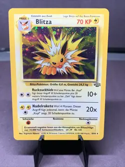 Pokemon TCG Blitza (Jolteon) Holo Rare Jungle 4/64 Unlimited WOTC VTG 1999 NM - Image 1