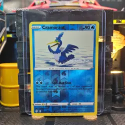 Cramorant Shining Fates Reverse Holo Pokemon TCG 028/072 Uncommon - Image 1