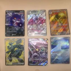 Pokemon Card Bundle Lot V EX Full Art Inc Charizard Gengar Zekrom JP & English - Image 1