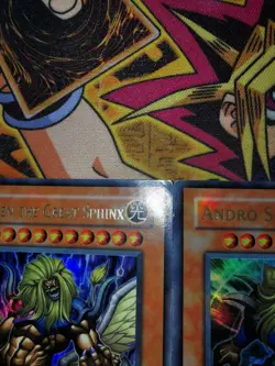 Theinen/Andro/Teleia Sphinx ep1-en001/02/03 (MP/HP) Ultra Rare Yu-Gi-Oh! - Image 5