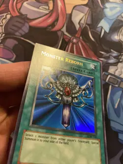 (EVG) Yugioh Monster Reborn LOB-118 Ultra Rare Unlimited VLP - Image 2