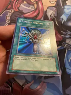 (EVG) Yugioh Monster Reborn LOB-118 Ultra Rare Unlimited VLP - Image 5