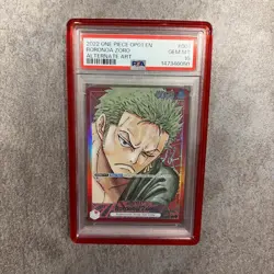 Zoro Op01-001 Leader Eng PSA 10 One Piece - Image 1