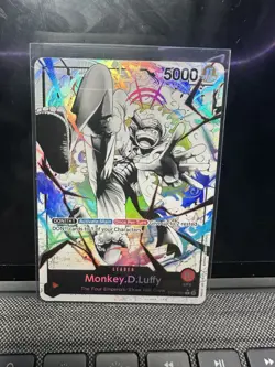 Monkey.D.Luffy (001) (Parallel) ST21-001 Starter Deck EX: Gear 5 Foil - Image 1