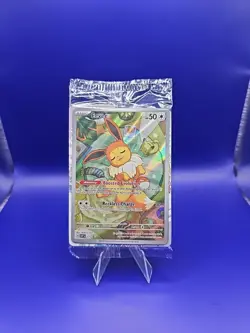 Pokemon Eevee TCG 173 Holo Promo Prismatic Evolutions Sealed, NM/M Condition - Image 1