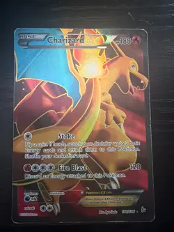 pokemon cards, charizard ex, full art ,rare, Not in perfect condition - Image 3