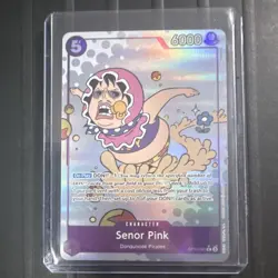One Piece Senor Pink OP10-067 Holo Character Card Bandai English 2023 - Image 1