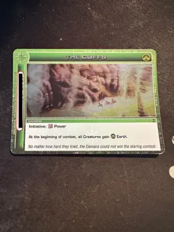 The Cliffs - Rare - Chaotic Card - Alliances Unraveled - Image 1