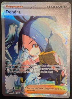 Pokemon TCG Dendra Holo Card Paldea Evolved 266/193 Special Illustration Rare NM - Image 1