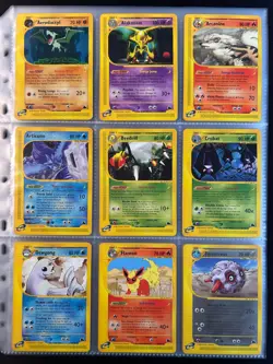 Pokemon Skyridge Complete Non Holo Set 1-144 2003 e-Reader Cards Rare Lot - Image 2