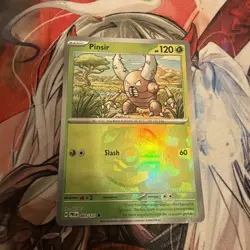 Pokemon TCG Pinsir 003/131 Masterball Prismatic Evolutions Reverse Holo Card - Image 2