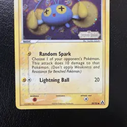 Pokemon Card - Chinchou Legend Maker 50/92 Common Reverse Holo Stamped LP/MP - Image 3
