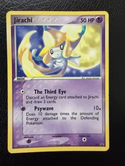 Pokemon Jirachi TCG Black Star Promos 21 Nintendo Regular Promo Card MP - Image 1