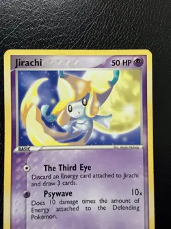 Pokemon Jirachi TCG Black Star Promos 21 Nintendo Regular Promo Card MP - Image 2