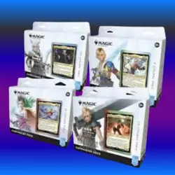 MTG Final Fantasy Commander Deck Set of 4 Collector's Edition Magic: The Gatheri - Image 1