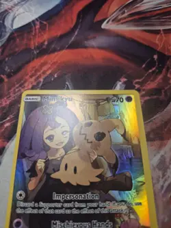 Mimikyu 245/236 - Pokemon Sun & Moon Cosmic Eclipse Secret Rare TCG NM - Image 2