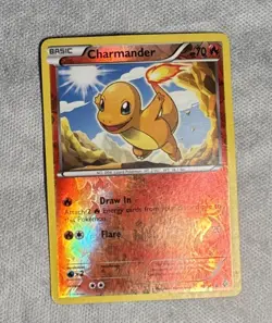 CHARMANDER 18/149 BOUNDARIES CROSSED POKEMON REVERSE HOLO NM - Image 1