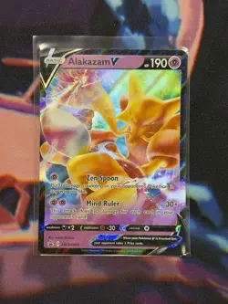 Alakazam V SWSH083 Pokemon Sword & Shield Black Star Promo - Image 1