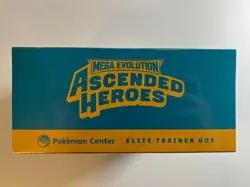 Pokemon Center Ascended Heroes Elite Trainer Box ETB Factory Sealed SMALL TEAR - Image 3