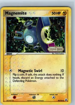 Magnemite 59/92 Legend Maker Stamped Reverse Holo | Pokemon TCG - Image 1