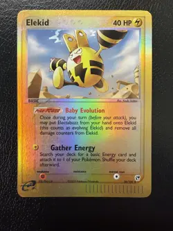 Elekid Reverse Holo 36/100 Pokemon TCG Ex Sandstorm LP/MP - Image 1
