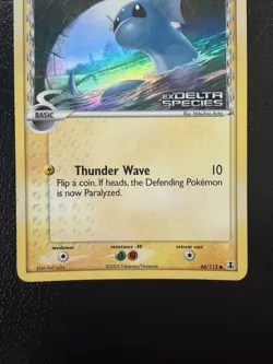 Pokemon Dratini 66/113 Reverse Holo Stamped EX Delta Species 2005 LP - Image 3