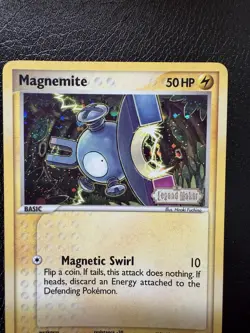 Pokemon TCG Magnemite Legend Maker 59/92 Reverse Holo Stamped LP/MP - Image 2