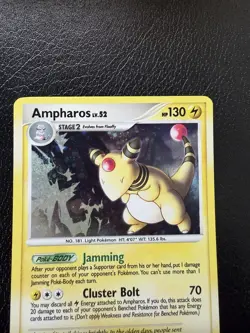 Pokemon Ampharos 1/17 POP Series 7 Holo Rare NM/LP With Swirl🌀 - Image 2
