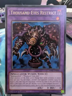 YuGiOh! Thousand-Eyes Restrict DPRP-EN046 Rare 1st Ed - Image 1