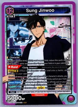 SUNG JINWOO SR UE17BT/SLG-1-022 UNION ARENA SOLO LEVELING NM - Image 1