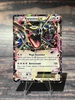 Rayquaza Ex (Shiny) XY69 Black Star Promo Pokemon Card - Image 1