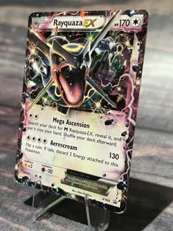 Rayquaza Ex (Shiny) XY69 Black Star Promo Pokemon Card - Image 3