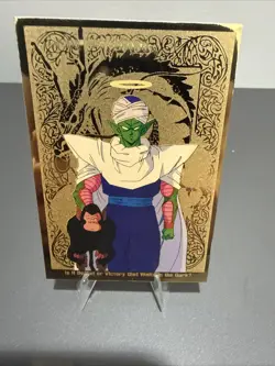 Piccolo DBZ DragonBall Z Series 2 1998 FUNimation Gold Foil Insert Card #G7 LP - Image 4