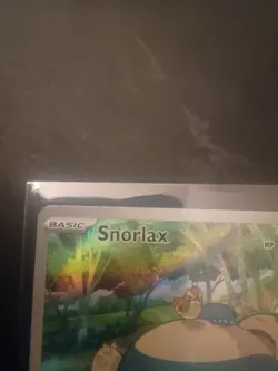 Pokemon TCG Snorlax 051 SV Scarlet & Violet Black Star Promo Card - Image 4