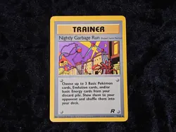 Nightly Garbage Run (Rocket's Secret Machine) Team Rocket Set Regular Pokemon LP - Image 1