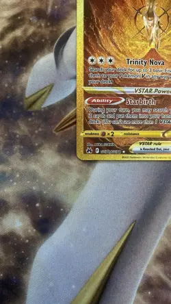 Pokemon Arceus VSTAR TCG Crown Zenith Holo Card GG70/GG70 Secret Rare - Image 3