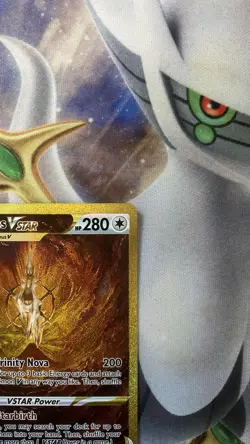 Pokemon Arceus VSTAR TCG Crown Zenith Holo Card GG70/GG70 Secret Rare - Image 5