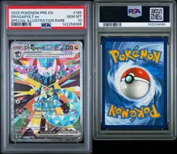 2025 POKEMON PRISMATIC EVOLUTIONS SPECIAL ILLUSTRATION RARE DRAGAPULT EX PSA 10 - Image 3